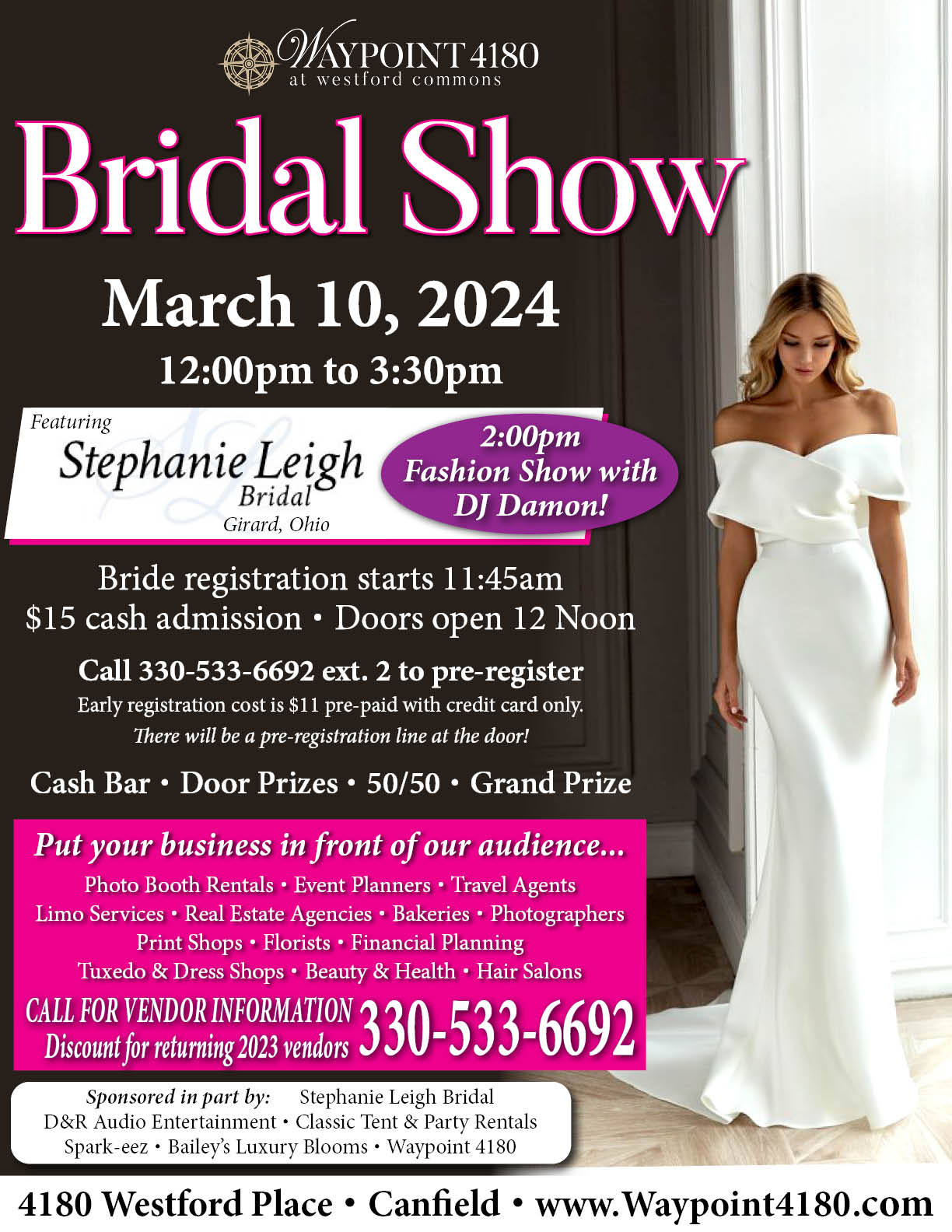 Bridal Show 2024 Waypoint 4180